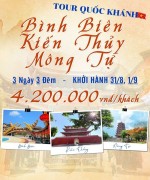 Tour Hà Nội- Bình Biên- Kiến Thụy- Mông Tự