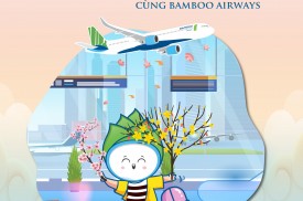 Vận chuyển mai, đào đón xuân về cùng Bamboo Airways