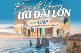 Bamboo Airways giảm tới 15% vé bay Melbourne