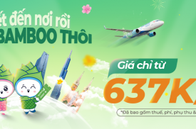 Tết đến nơi rồi, Bay Bamboo thôi!