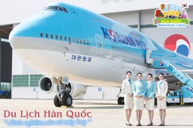 Săn vé máy bay giá rẻ đi du lịch Hàn Quốc