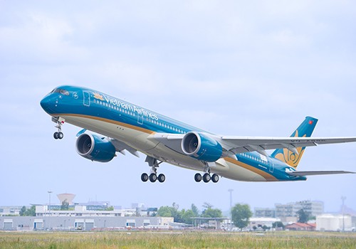 Vietnam Airlines có đội máy bay thân rộng đảm bảo bay chặng dài đến Mỹ. Ảnh: Thanh Thư