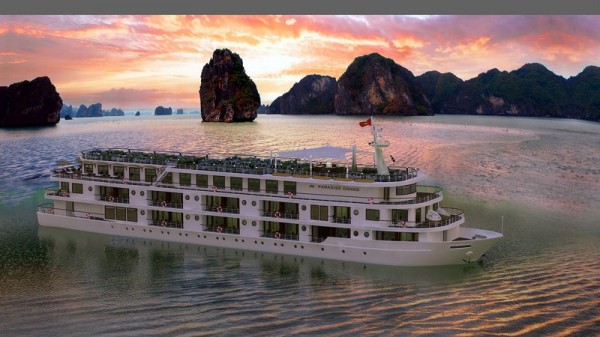 2N1Đ ở du thuyền Paradise Grand Lan Hạ 5 sao + 3 bữa ăn + Xe đưa đón từ Hà Nội chỉ 4.xxx.000 đồng