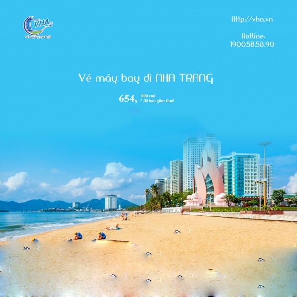 Vé máy bay giá rẻ đi Nha Trang, Cam Ranh (CXR) - Vi vu thành phố biển