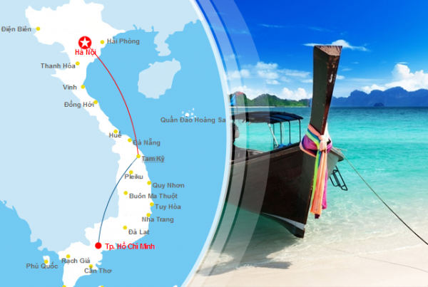 Vé máy bay giá rẻ đi Chu Lai (VCL) - mảnh đất nắng gió với hai di sản thế giới