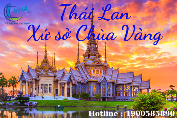 Cách săn vé bay giá rẻ đi Thái Lan tại Vha.vn