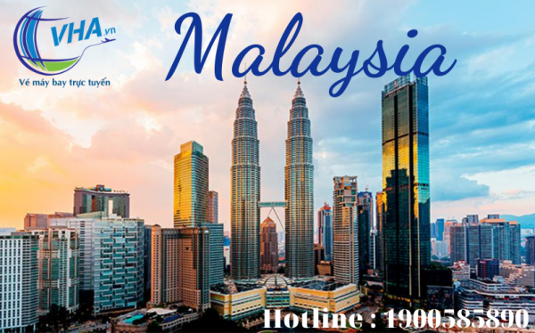 Vé máy bay đi Malaysia – Đại lý vé máy bay online Vha.vn