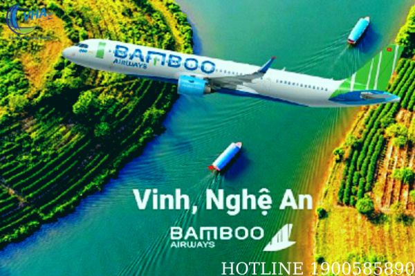 Đặt vé máy bay Hà Nội đi  Vinh.- Đại lý Bamboo Airways.