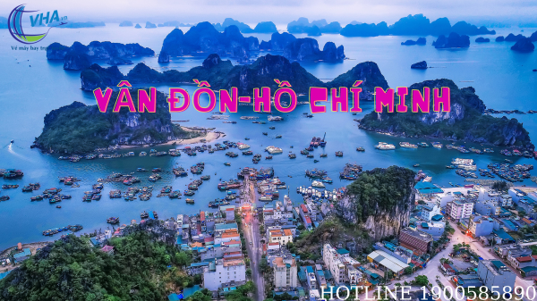 Mua vé máy bay giá rẻ từ Vân Đồn đi Hồ Chí Minh 