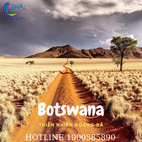 Vé máy bay giá rẻ nhất đi Botswana