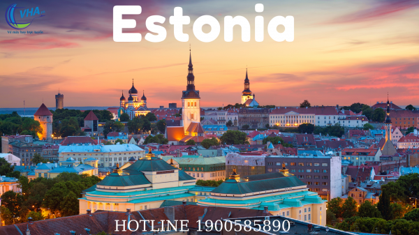 Vé máy bay giá rẻ nhất đi Estonia