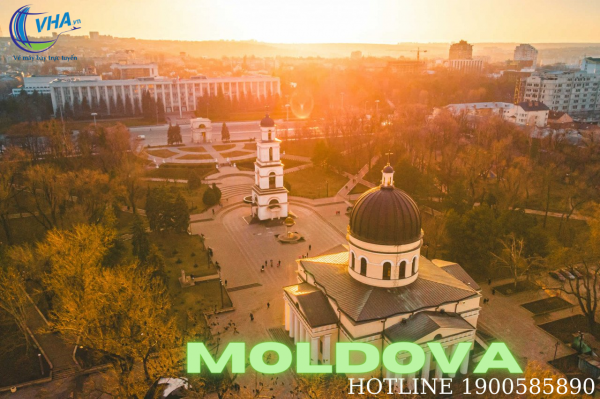 Vé máy bay giá rẻ nhất đi Moldova
