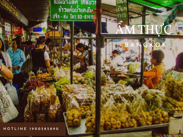 Tìm vé máy bay khám phá ẩm thực Bangkok