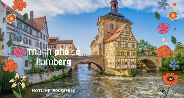 Đặt vé máy bay khám phá thành phố cổ Bamberg - Đức