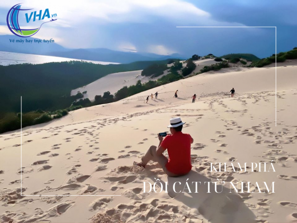    Đặt vé máy bay khám phá đồi cát Từ Nham (Phú Yên)