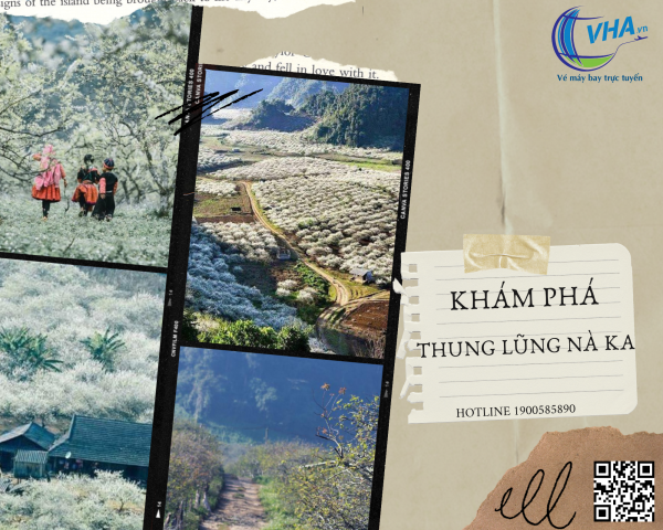 Đặt vé máy bay online khám phá thung lũng mận Nà Ka – Mộc Châu