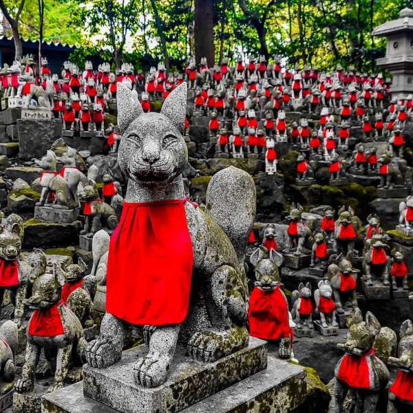 Vé máy bay đi Nhật Bản – Khám phá ngôi Đền Toyokawa Inari linh thiêng