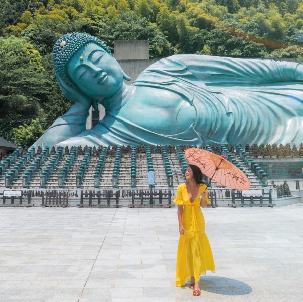 Vé máy bay Quốc Tế – Du lịch Nhật Bản check-in ngôi chùa Nanzoin có tượng Phật bằng đồng khổng lồ
