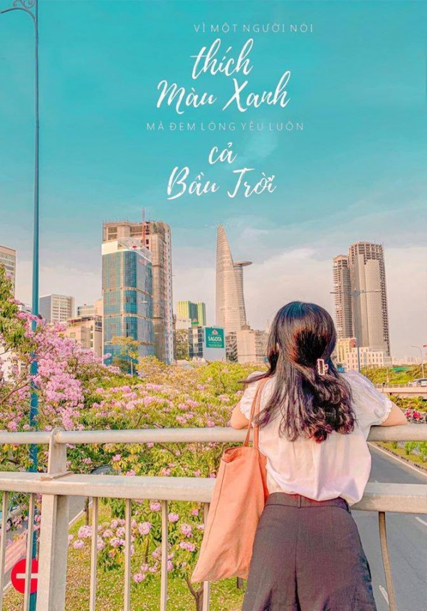 Vé máy bay Nội địa  –  Khám phá Sài Gòn vào mùa hoa Kèn Hồng nở rộ vô cùng lãng mạn