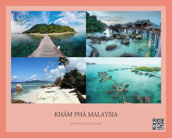 Tìm vé máy bay giá rẻ khám phá những hòn đảo thiên đường ở Malaysia