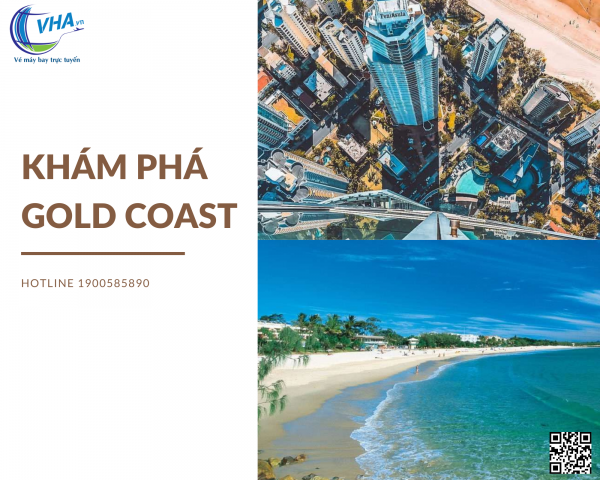 Tìm vé máy bay giá rẻ khám phá Gold Coast -  Úc