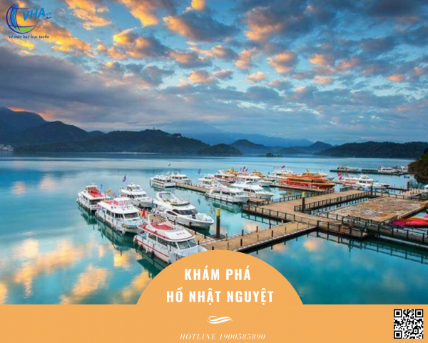 Tìm vé máy bay giá rẻ khám phá hồ Nhật Nguyệt - Đài Loan