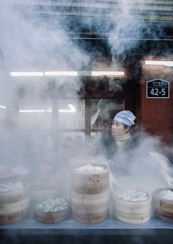 Đại lý Vietjet air – Thưởng thức bánh bao hấp nóng hổi Hàn Quốc
