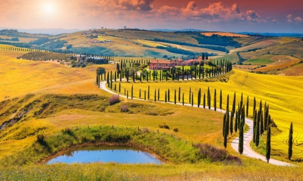 Giá vé bay nội địa – Tuscany, vùng đất đẹp như tranh vẽ