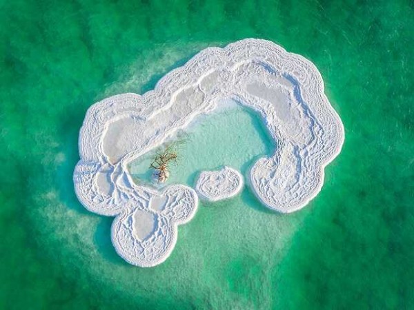 Đặt vé máy bay giá rẻ khám phá những ốc đảo muối siêu thực ở Biển Chết
