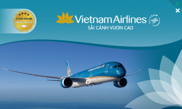 Vé máy bay đi quốc tế tháng 4/2019 KH từ Hà Nội đầy ưu đãi của Vietnam Airlines