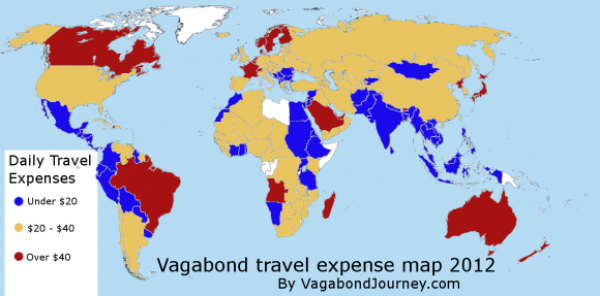Du lịch thế giới thì hết bao nhiêu tiền?