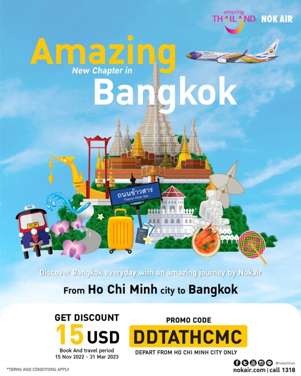 Cùng TAT chào đón một hành trình mới tuyệt vời tại Bangkok