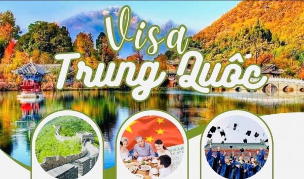 VISA TRUNG QUỐC ĐƠN GIẢN - xét duyệt chỉ từ 4-7 ngày làm việc