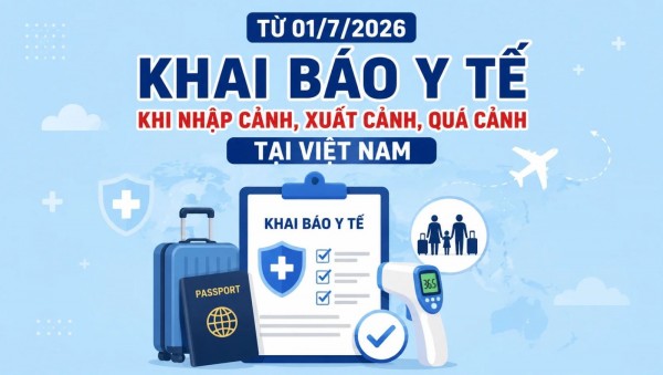 Bộ Y tế thông tin về khai báo y tế đối với người nhập cảnh, xuất cảnh, quá cảnh Việt Nam
