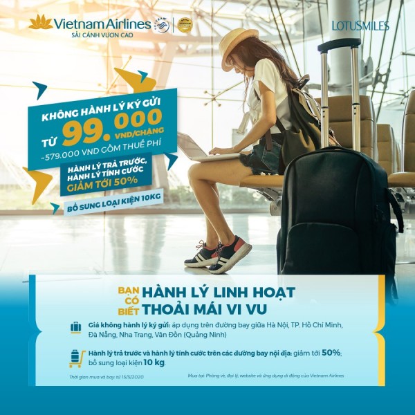 VIETNAM AIRLINES MỞ RỘNG CHÍNH SÁCH VÉ