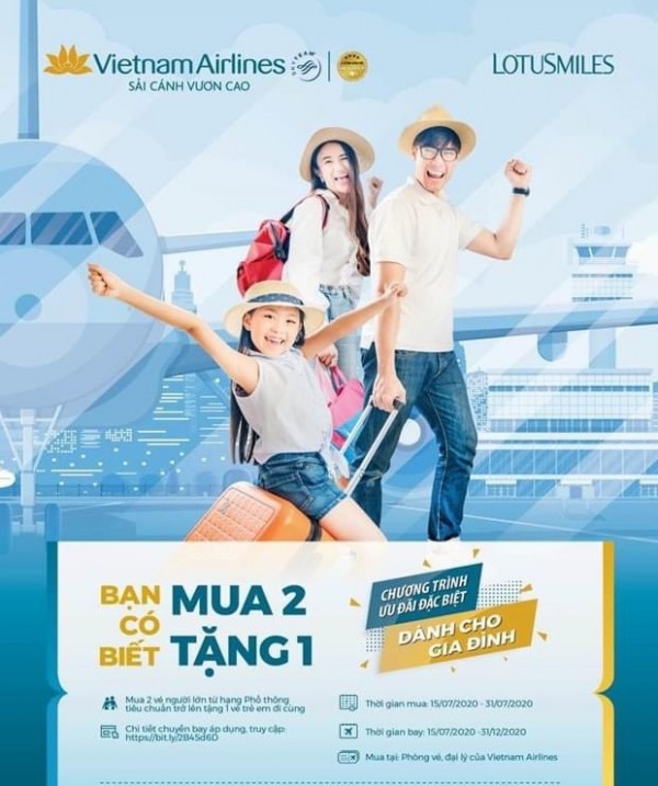 ƯU ĐÃI ĐẶC BIỆT TỪ VIETNAM AIRLINE