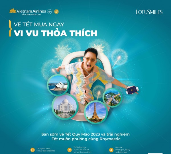 SĂN DEAL ĐÓN TẾT, GIÁ RẺ HẾT Ý CÙNG VIETNAM AIRLINES