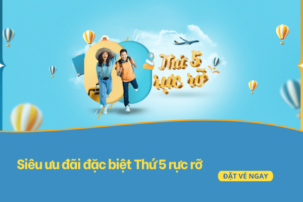 THỨ NĂM RỰC RỠ, ƯU ĐÃI BẤT NGỜ TỪ VIETNAM AIRLINES