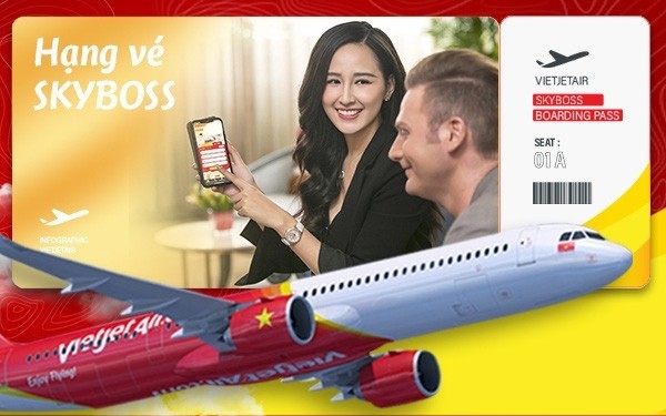 Những giá trị mới, đẳng cấp mới trong các hạng vé mới nhất của Vietjet