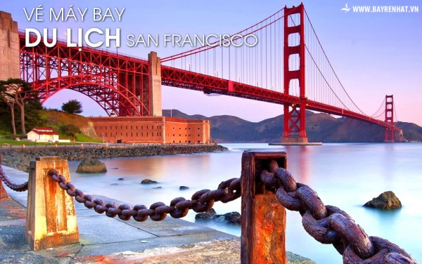 Vé máy bay đi Du lịch San Francisco giá rẻ tại TPHCM