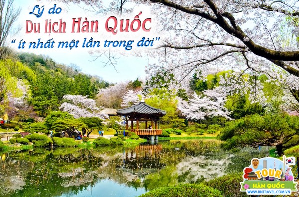 Lý do Ít nhất 1 lần trong đời nên đi du lịch Hàn Quốc